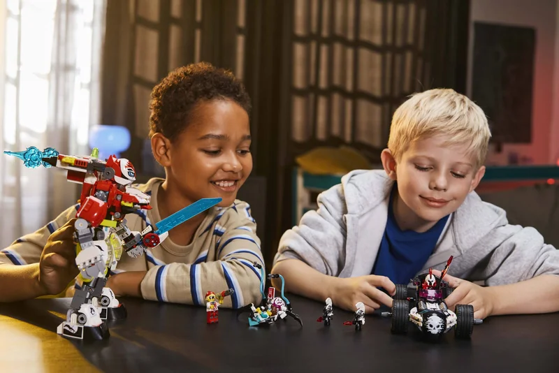Cooper's Tiger Mech & Zero's Hot Rod Car - View 8