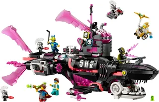 LEGO 71500-1 Nightmare Shark Submarine — 1413 pieces, released 2025