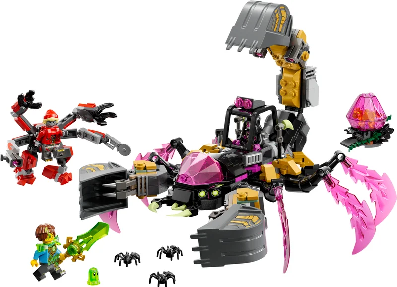 LEGO 71513-1 Nightmare Scorpion Digger — 505 pieces, Dreamzzz theme