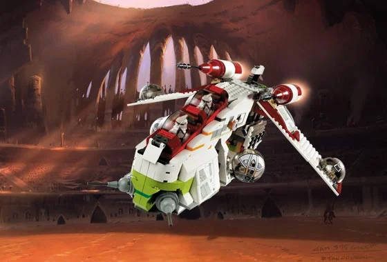 Republic Gunship - View 5