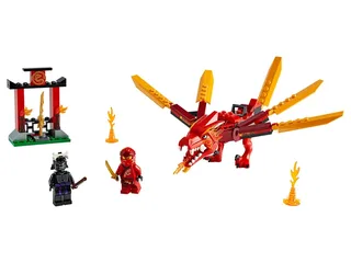 LEGO 71701-1 Kai's Fire Dragon — 81 pieces, released 2020