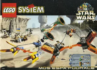LEGO 7171-1 Mos Espa Podrace — 907 pieces, released 1999