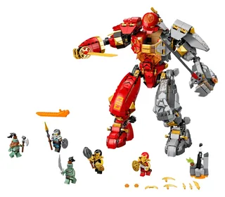 LEGO 71720-1 Fire Stone Mech — 977 pieces, released 2020