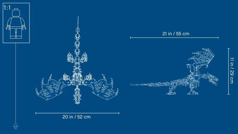 Skull Sorcerer's Dragon - View 8
