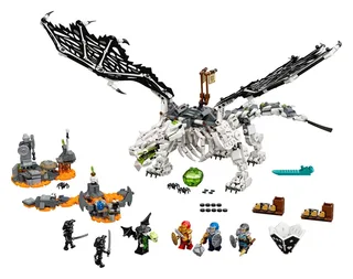 LEGO 71721-1 Skull Sorcerer's Dragon — 1017 pieces, released 2020