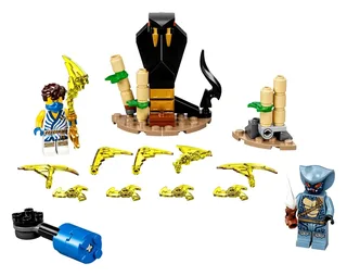 LEGO 71732-1 Epic Battle Set - Jay vs. Serpentine — 78 pieces, released 2021