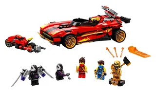 LEGO 71737-1 X-1 Ninja Charger — 599 pieces, released 2021