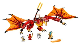LEGO 71753-1 Fire Dragon Attack — 564 pieces, released 2021