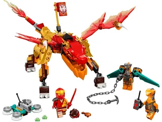 LEGO 71762-1 Kai's Fire Dragon EVO — 206 pieces, Ninjago theme