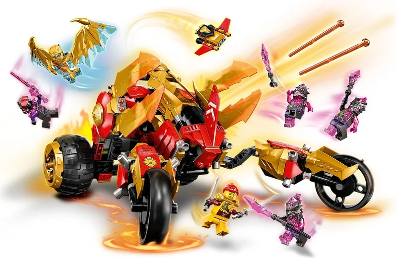 Kai's Golden Dragon Raider - View 3