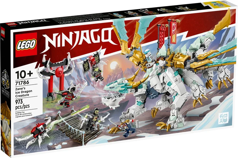 Zane's Ice Dragon Creature - View 2
