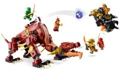 Heatwave Transforming Lava Dragon - View 4
