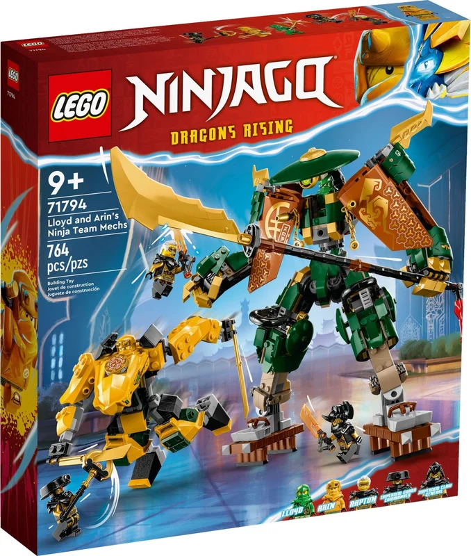 Lloyd and Arin's Ninja Team Mechs - View 2