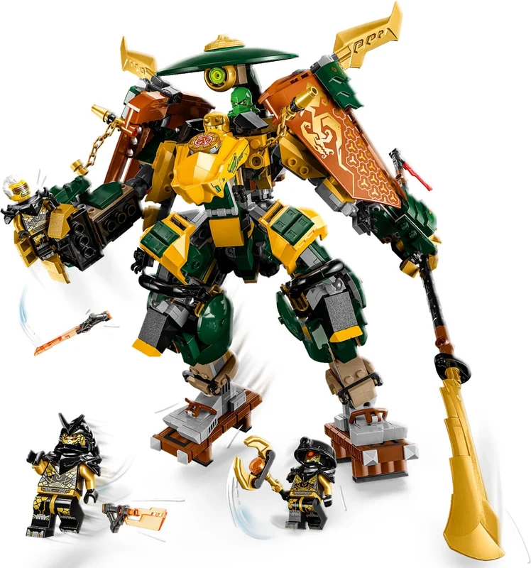 Lloyd and Arin's Ninja Team Mechs - View 3
