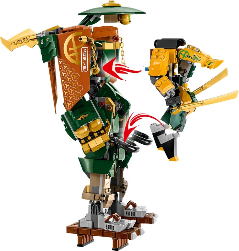 Lloyd and Arin's Ninja Team Mechs - View 4