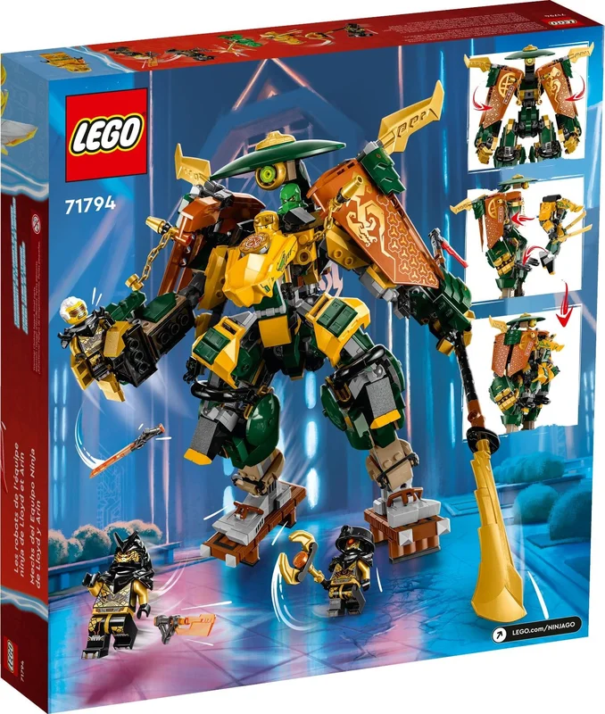 Lloyd and Arin's Ninja Team Mechs - View 7