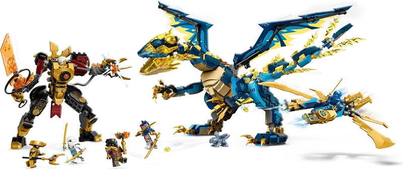 Elemental Dragon vs. The Empress Mech - View 3