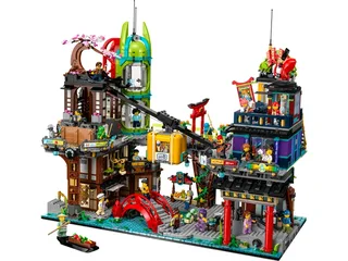 LEGO 71799-1 NINJAGO City Markets — 6163 pieces, Ninjago theme