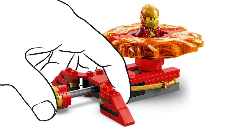 Kai's Dragon Spinjitzu Spinner - View 3