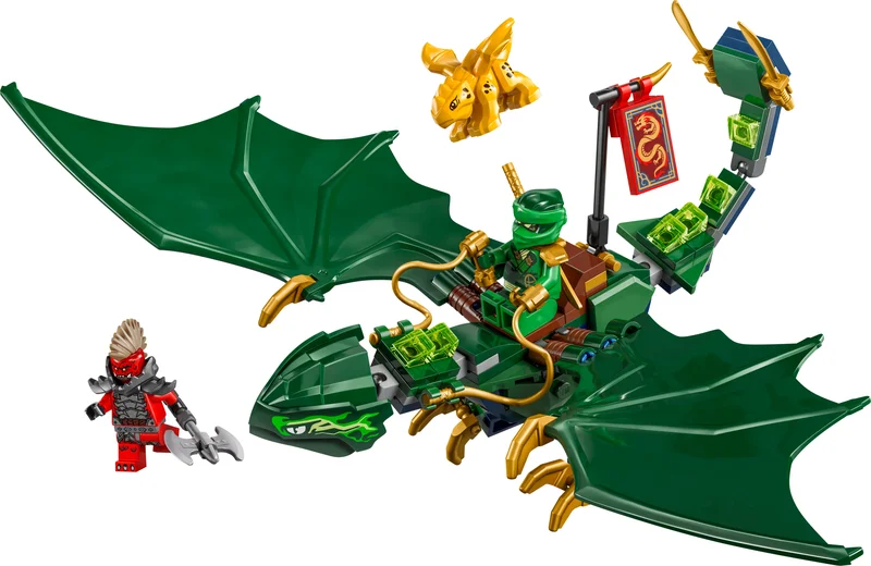 Lloyd's Green Forest Dragon - LEGO Set 71829-1 - 2025