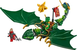 LEGO 71829-1 Lloyd's Green Forest Dragon — 128 pieces, Ninjago theme