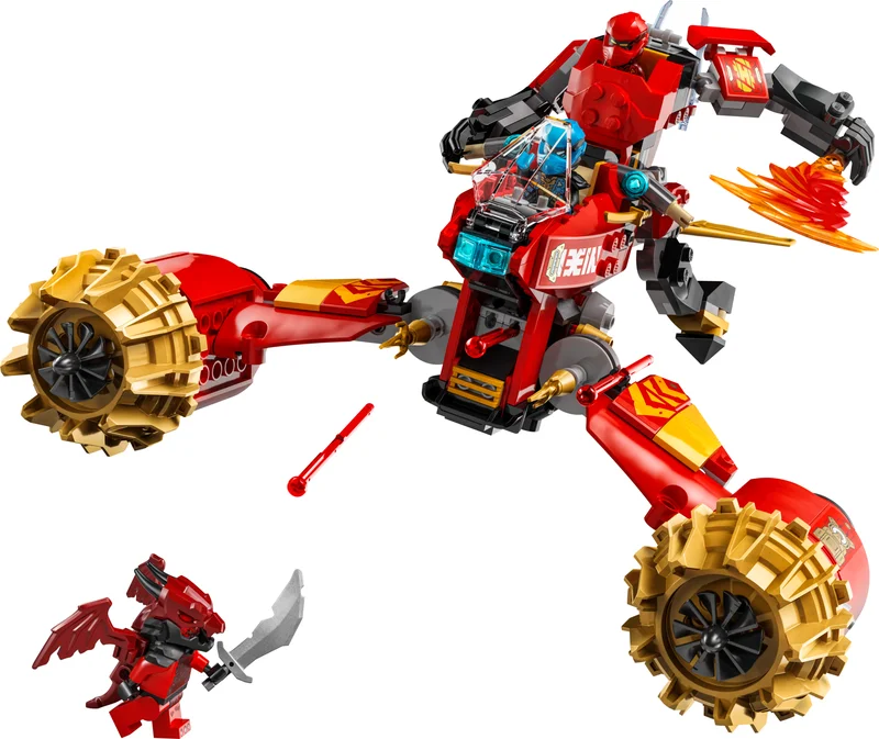 LEGO 71830-1 Kai's Mech Storm Rider — 333 pieces, Ninjago theme