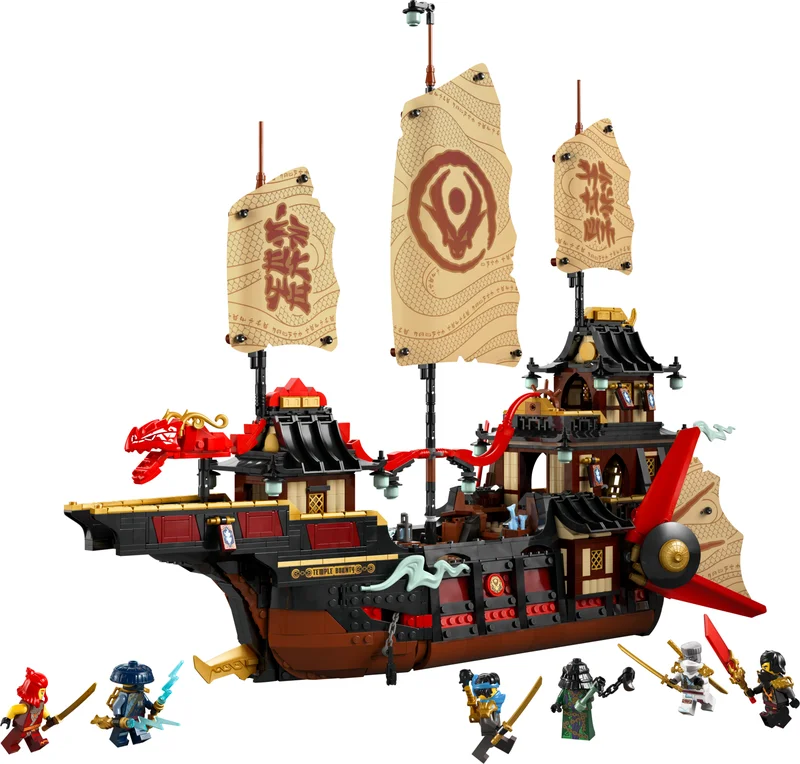 LEGO 71848-1 The Temple Bounty — 2388 pieces, Ninjago theme