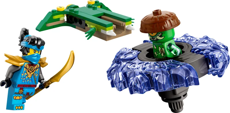 LEGO 71849-1 Nya vs. Mutation Monster Spinner — 49 pieces, Ninjago theme