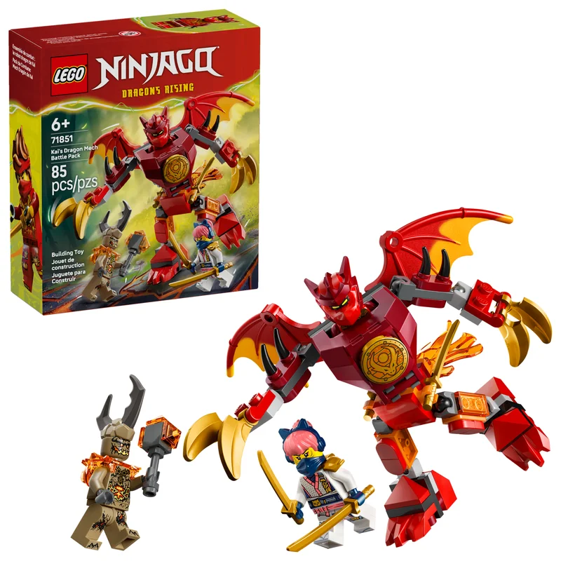 Kai's Dragon Mech Battle Pack - View 6