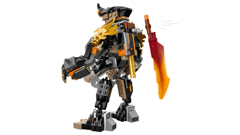Cole's Mission Mech & Dragon Zane - View 4