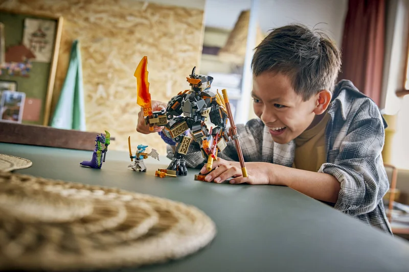 Cole's Mission Mech & Dragon Zane - View 7