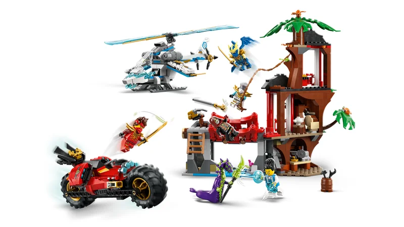 Ninja Vehicle Tree House Battle - View 2