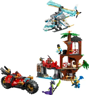 LEGO 71857-1 Ninja Vehicle Tree House Battle — 647 pieces, Ninjago theme