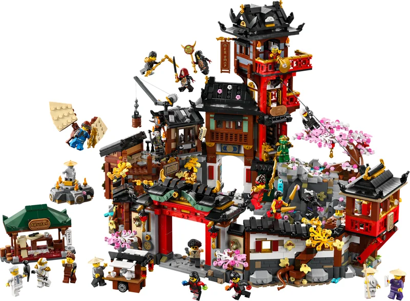 LEGO 71861-1 The Old Town 15th Anniversary — 4852 pieces, Ninjago theme