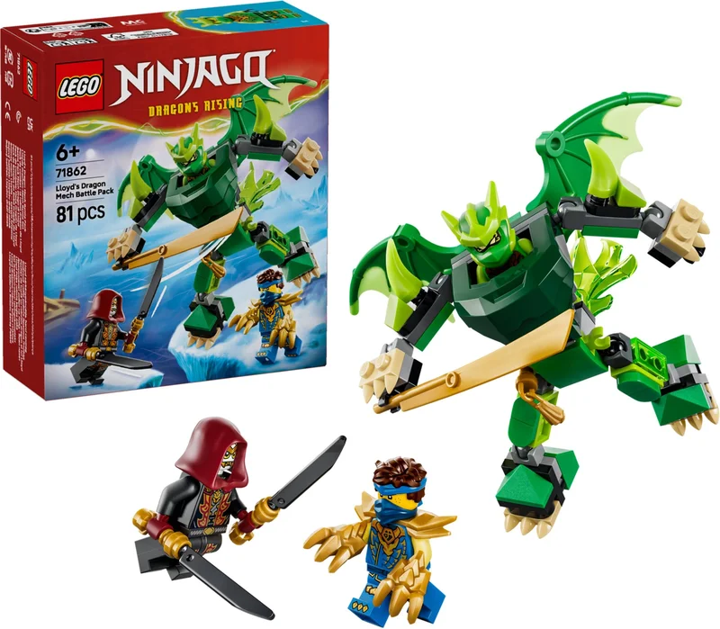 Lloyd's Dragon Mech Battle Pack - View 3