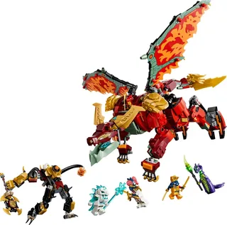 LEGO Wyldfyre's Transforming Dragon Mech