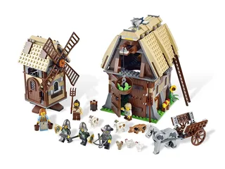LEGO 7189-1 Mill Village Raid — 666 pieces, Castle theme