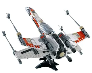 LEGO 7191-1 X-wing Fighter — 1304 pieces, released 2000