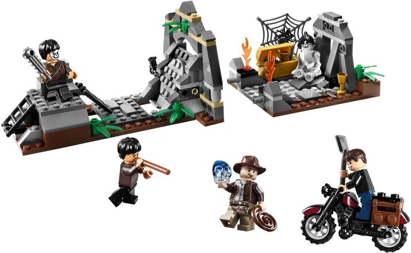 LEGO 7196-1 Chauchilla Cemetery Battle — 187 pieces, Indiana Jones theme