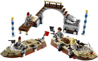 LEGO 7197-1 Venice Canal Chase — 420 pieces, Indiana Jones theme