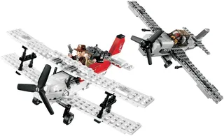 LEGO 7198-1 Fighter Plane Attack — 384 pieces, Indiana Jones theme