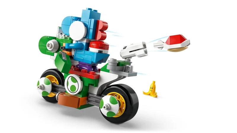 Mario Kart - Yoshi Bike - View 3