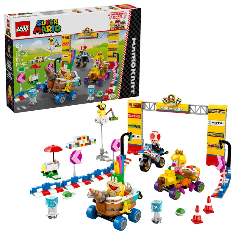 Mario Kart - Baby Peach & Grand Prix Set - View 8