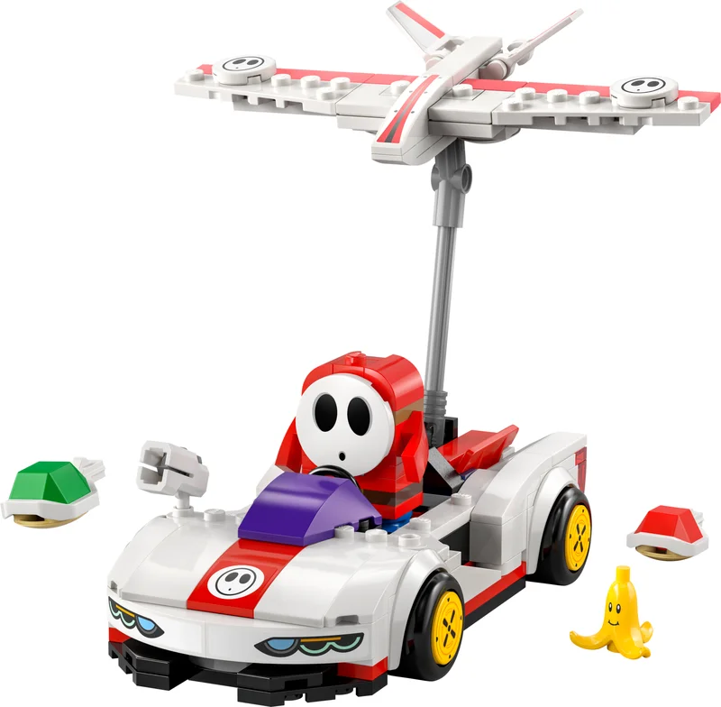 LEGO 72045-1 Mario Kart – Shy Guy & P-Wing — 249 pieces, Super Mario theme