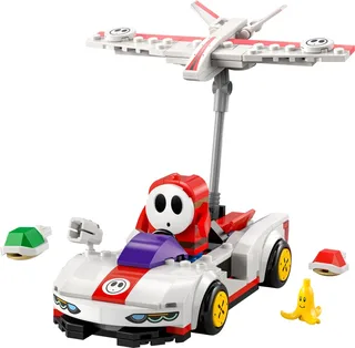LEGO 72045-1 Mario Kart – Shy Guy & P-Wing — 249 pieces, released 2025