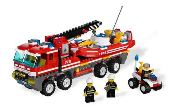Off-Road Fire Truck & Fireboat - View 2