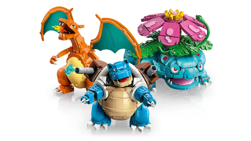 Venusaur, Charizard and Blastoise - View 6