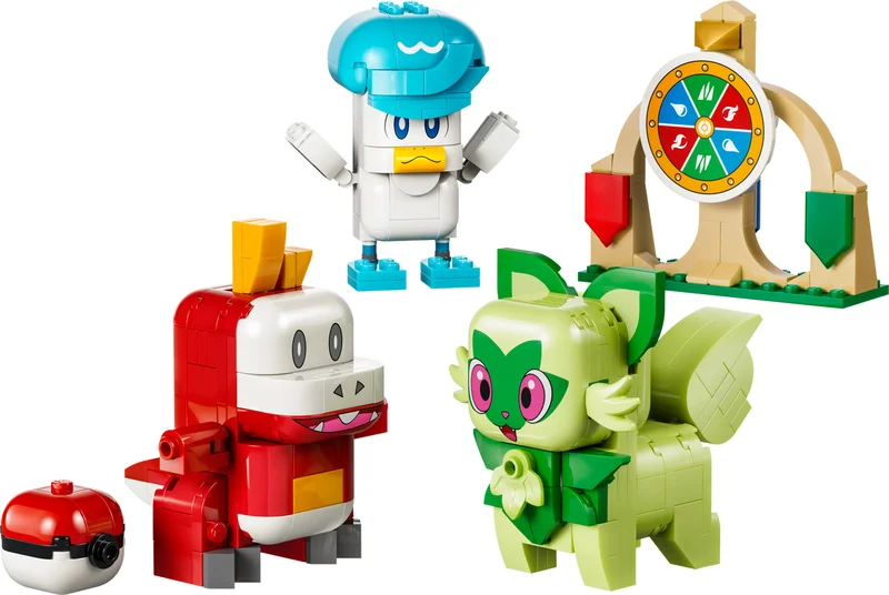 Sprigatito, Fuecoco and Quaxly Battle - LEGO Set 72158-1 - 2026