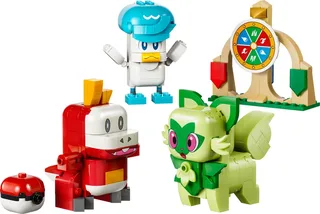 LEGO 72158-1 Sprigatito, Fuecoco and Quaxly Battle — 313 pieces, Pokémon theme