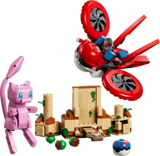 LEGO 72161-1 Drone Search for Mythical Mew — 429 pieces, Pokémon theme